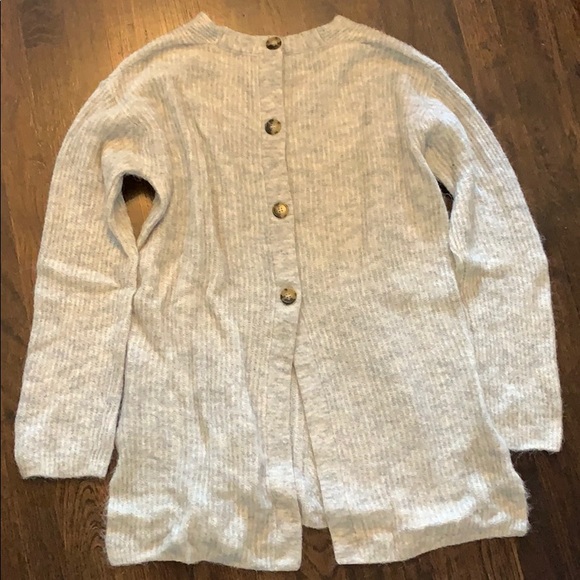 J.Crew Point Sur Collection Button back Sweater - Picture 3 of 3